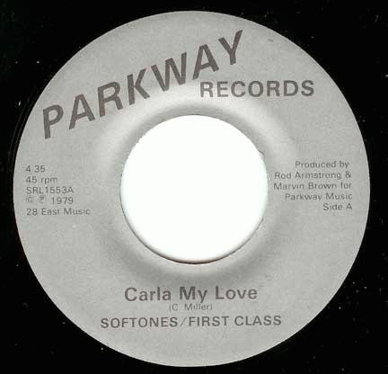 The Softones / First Class – Carla My Love (1979, Vinyl) - Discogs