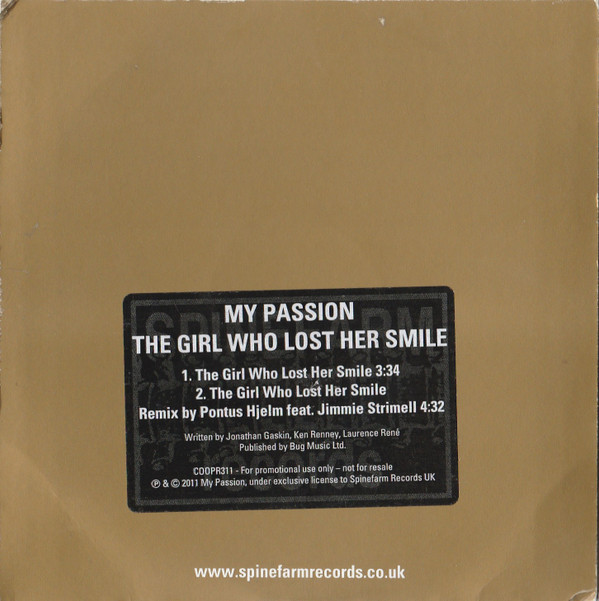 baixar álbum My Passion - The Girl Who Lost Her Smile