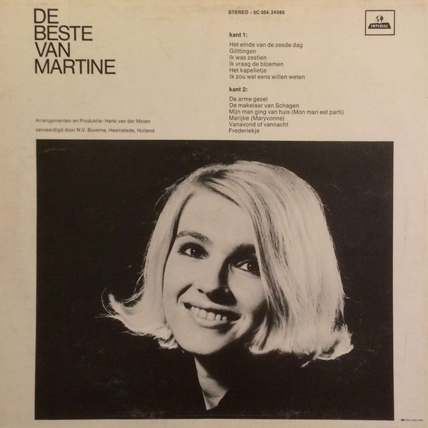 last ned album Martine Bijl - De Beste Van Martine