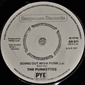 The Punkettes - Going Out Wiva Punk album cover