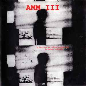 AMM - It Had Been An Ordinary Enough Day In Pueblo, Colorado album cover