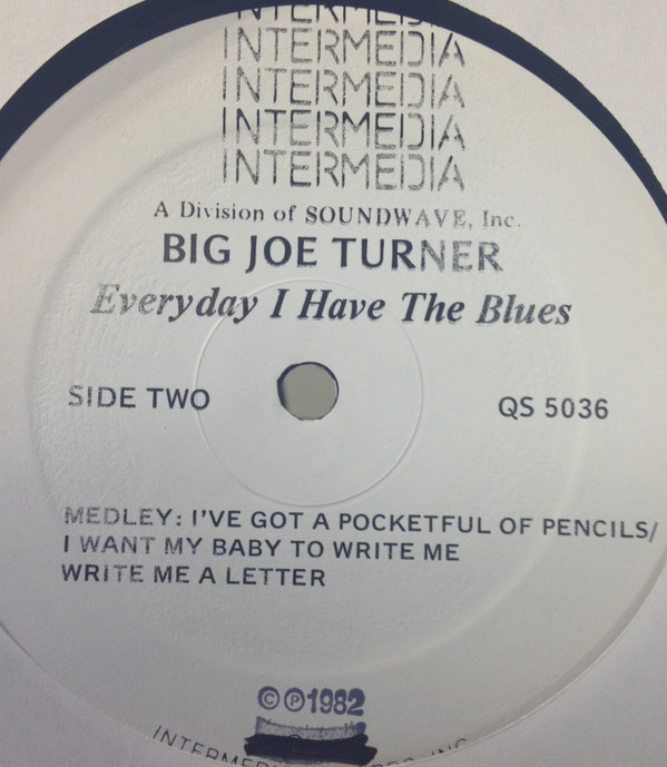 ladda ner album Big Joe Turner - Everyday I Have The Blues