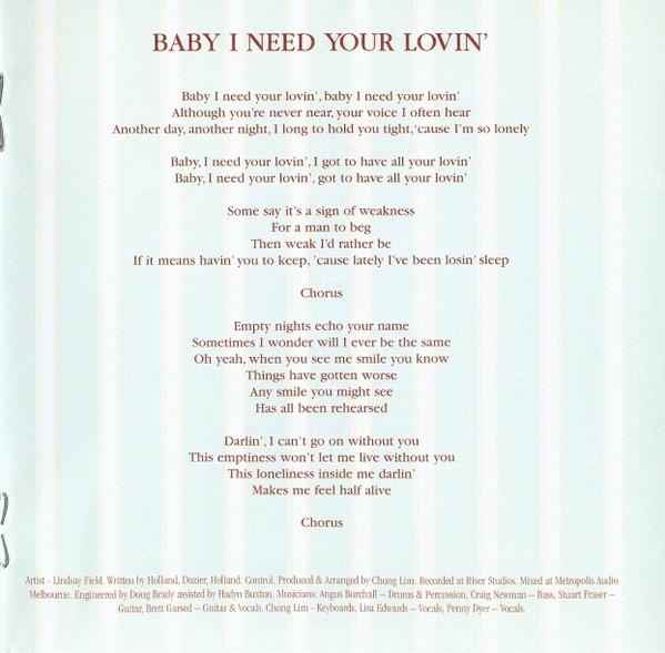 ladda ner album Lindsay Field - Mother Love 2004