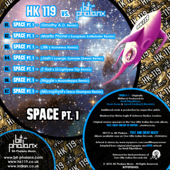 lataa albumi HK119 Vs BitPhalanx - Space Pt1