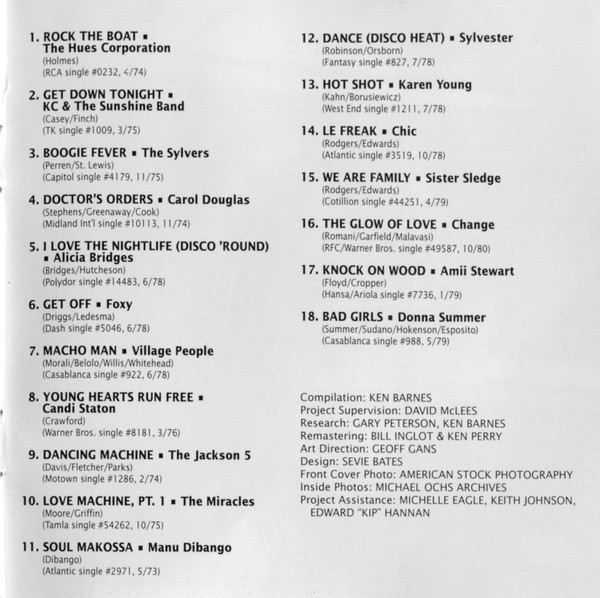 baixar álbum Various - The Disco Years Boogie Fever Volume Three