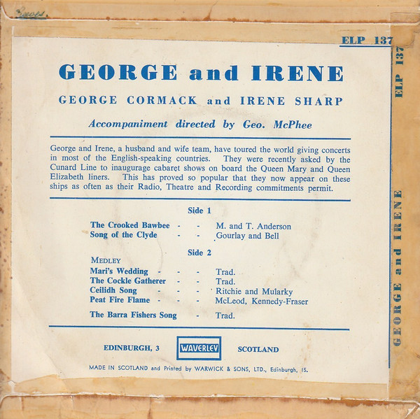 ladda ner album George And Irene - George And Irene