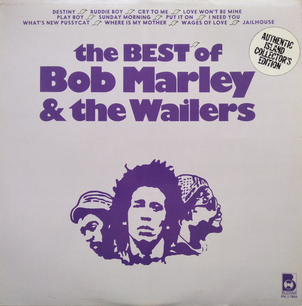 The Best Of Bob Marley & The Wailers (1976, Vinyl) - Discogs