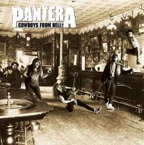 Pantera - Cowboys From Hell Album-Cover