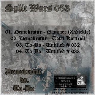 Album herunterladen Demokratur vs ToBo - Split Wars 053