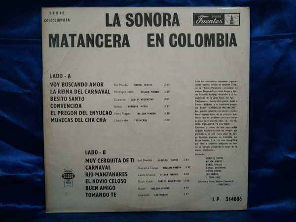 ladda ner album La Sonora Matancera - En Colombia Varios Interpretes