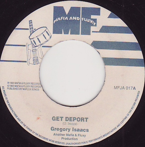 lataa albumi Download Gregory Isaacs - Get Deport album