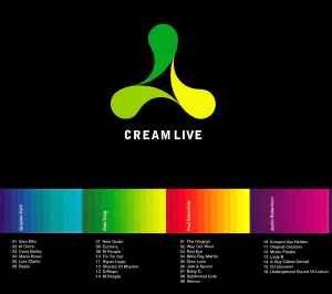 Various - Cream Live album cover