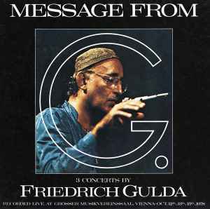 入手困難・国内盤】Message from Gulda [Analog] | tspea.org