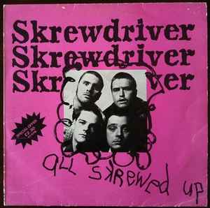 Skrewdriver – All Skrewed Up (1977, Pink Sleeve, Vinyl) - Discogs