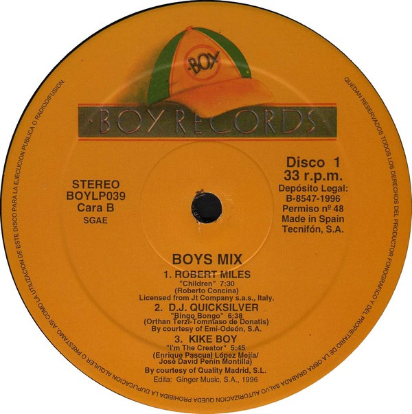 descargar álbum Download Various - Boys Mix album