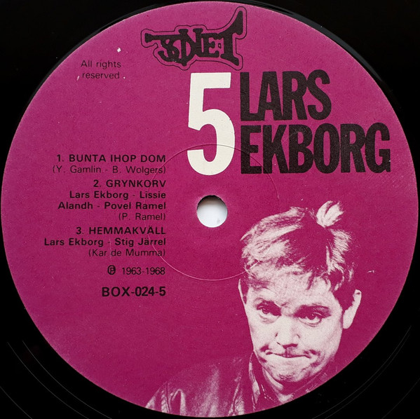 last ned album Lars Ekborg - Bunta Ihop Dom