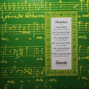 Johannes Bach - Motetten Der Verwandten Johann Sebastian Bachs Und Seiner Schüler album cover