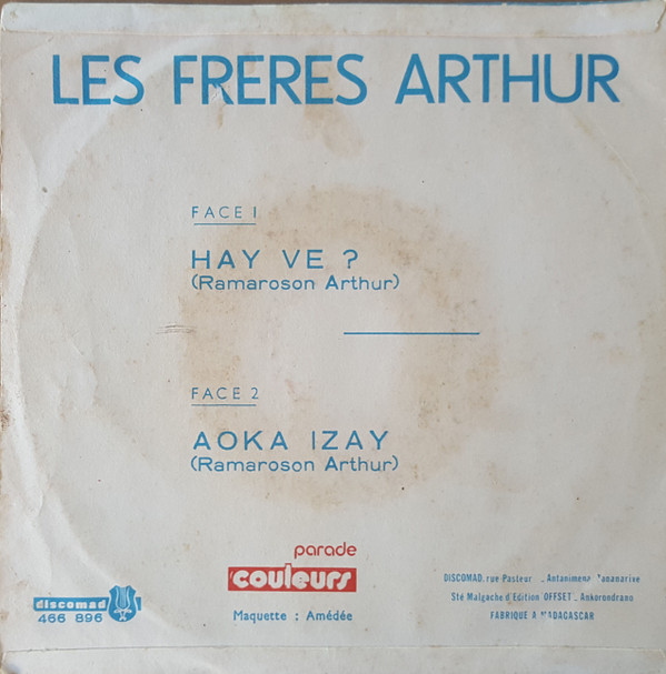 Album herunterladen Les Frères Arthur - Hay Ve Aoka Izay