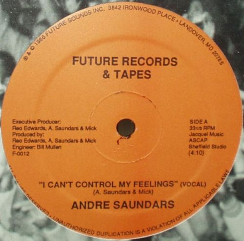 lataa albumi Andre Saundars - I Cant Control My Feelings