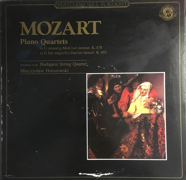 ladda ner album Mozart Members Of The Budapest String Quartet, Mieczyslaw Horszowski - Piano Quartets