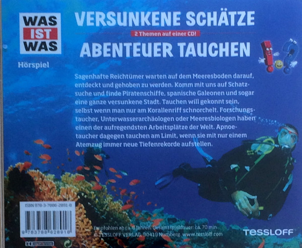lataa albumi Various - Was Ist Was Versunkene Schätze Abenteuer Tauchen