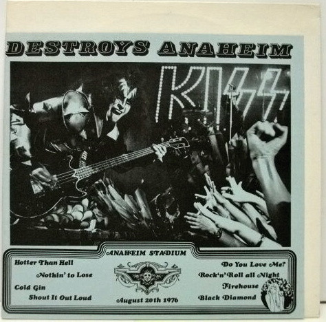 Kiss – Destroys Anaheim (1977, Vinyl) - Discogs
