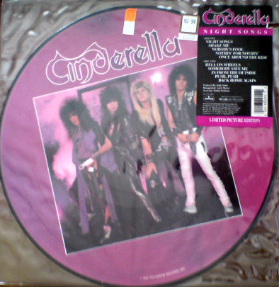 Cinderella – Night Songs (1987, Vinyl) - Discogs