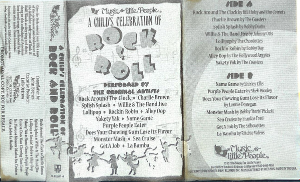 A Child's Celebration Of Rock 'N' Roll (1996, CD) - Discogs