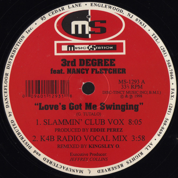 3rd Degree Feat. Nancy Fletcher – Love's Got Me Swinging (1998 