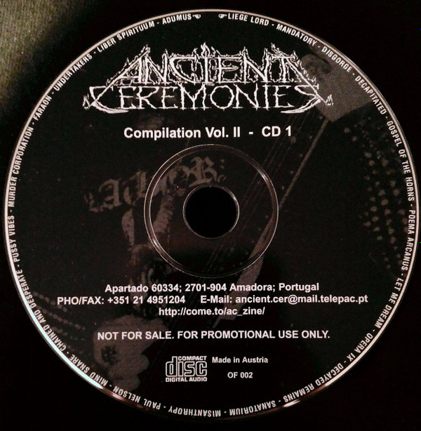 descargar álbum Various - Ancient Ceremonies Compilation Vol II