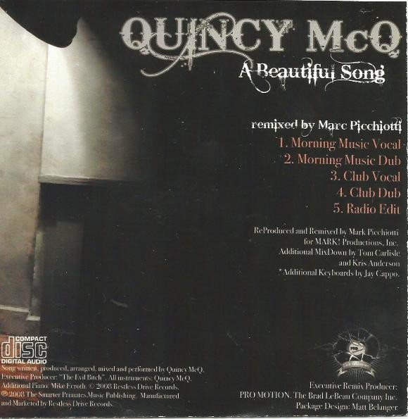 ladda ner album Quincy McQ - A Beautiful Song