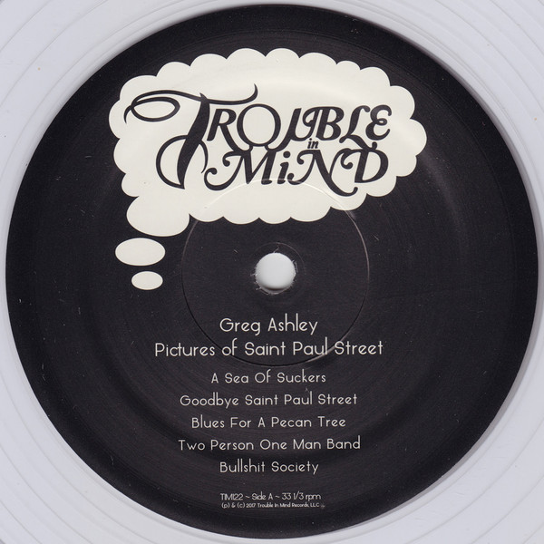 Greg Ashley - Pictures Of Saint Paul Street | Trouble In Mind (TIM122) - 3