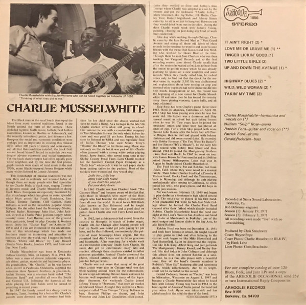 lataa albumi Charlie Musselwhite - Takin My Time