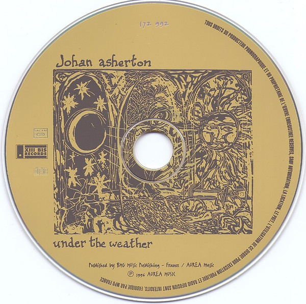 Johan Asherton - Under The Weather | XIII BIS Records (172 992) - 3