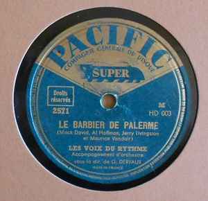 Les Voix Du Rythme - Le Barbier De Palerme / Avant De T'aimer album cover