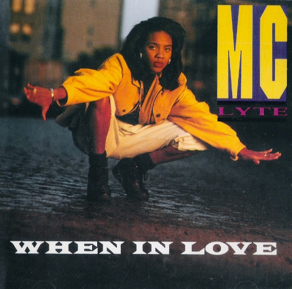 Single Cassette When in Love MC Lyte Remix Edit & Remix 1991 