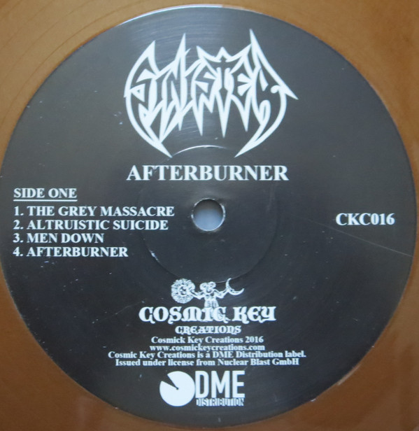 descargar álbum Download Sinister - Afterburner album