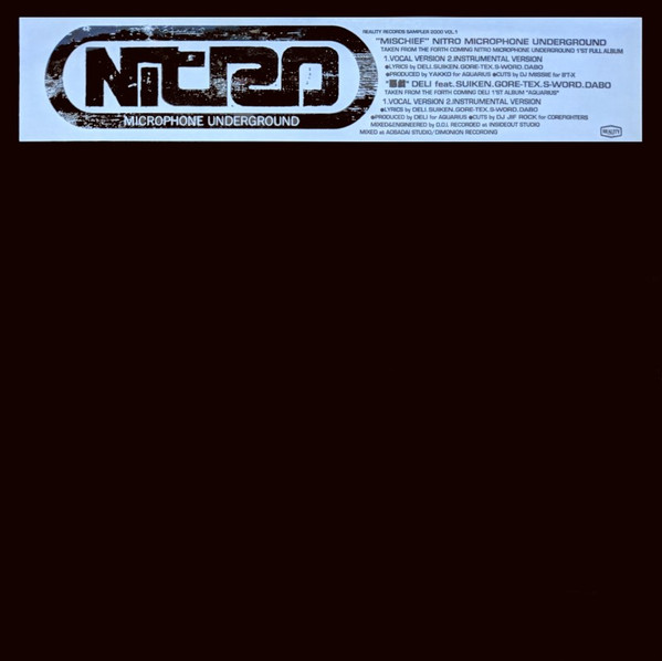 Nitro Microphone Underground – Reality Records Sampler 2000 Vol.1