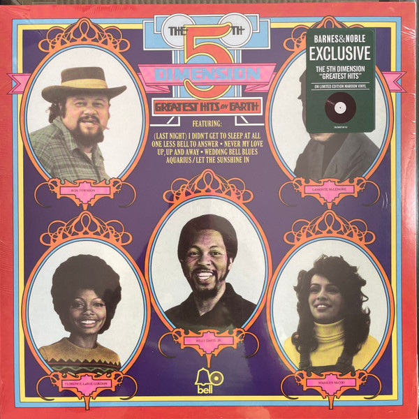 The Fifth Dimension – Greatest Hits On Earth (2022, Maroon Colored