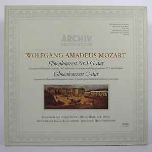 Wolfgang Amadeus Mozart - Flötenkonzert Nr. 1 G-dur / Oboenkonzert C-dur album cover
