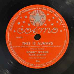 Bobby Byrne And His Orchestra - This Is Always / Linger In My Arms A Little Longer album cover