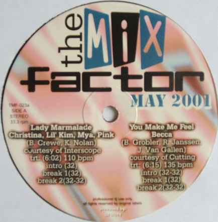 The Mix Factor (May 2001, Solo Disco #1)