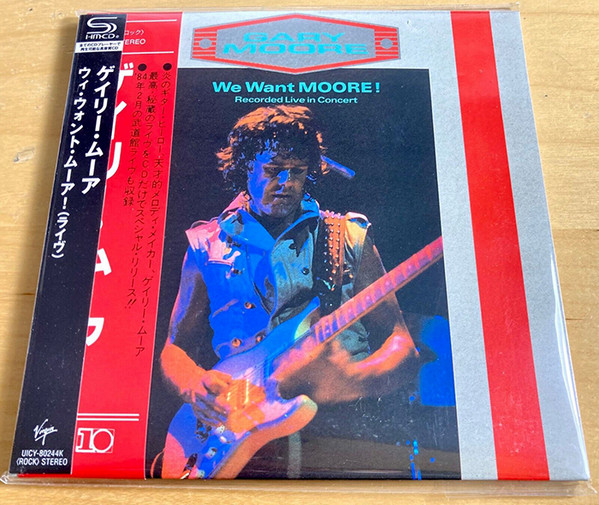 Gary Moore – We Want Moore! (2023, SHM-CD, Papersleeve, Gatefold