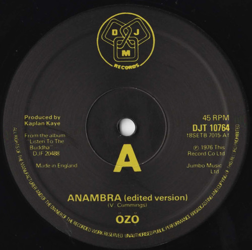 Ozo – Anambra (1977, Vinyl) - Discogs