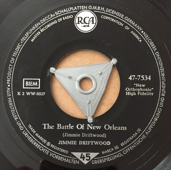 baixar álbum Jimmie Driftwood - The Battle Of New Orleans Damyankee Lad