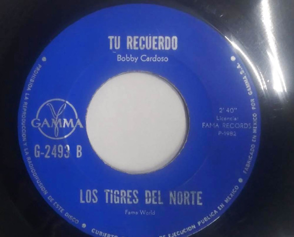 télécharger l'album Los Tigres Del Norte - La Fuga Del Rojo Tu Recuerdo
