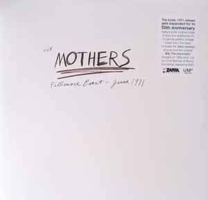 The Mothers - Fillmore East - June 1971 album cover