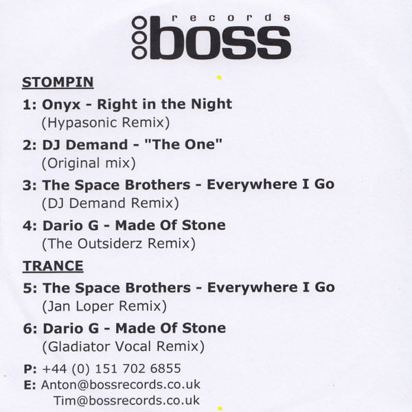 last ned album Various - Boss Records Summer Sampler Pumpin Trance