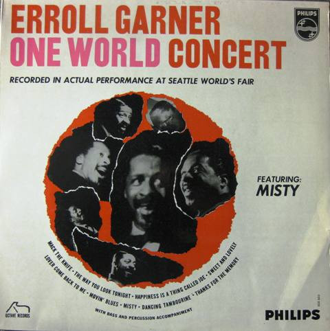 Erroll Garner – One World Concert (1963, Vinyl) - Discogs