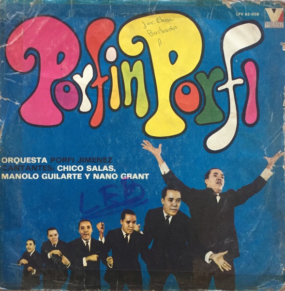 Orquesta Porfi Jimenez – Porfin Porfi (1968, Vinyl) - Discogs